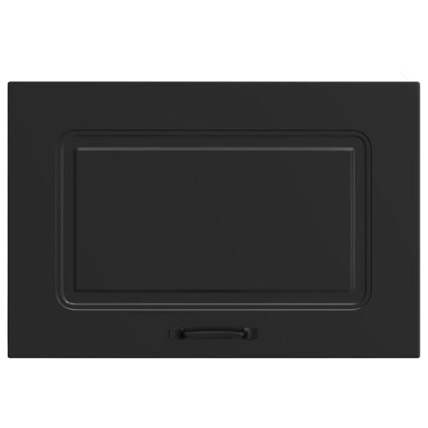 Armario de pared para cocina Kalmar madera de ingeniería negra M 5