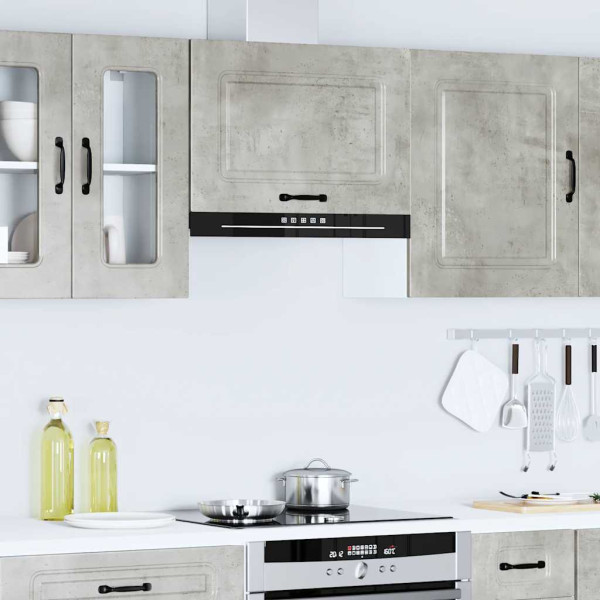Armario de pared cocina Kalmar madera ingeniería gris hormigón M 4