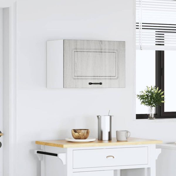 Mueble de pared de cocina Kalmar madera ingeniería sonoma gris M 3