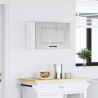 Mueble de pared de cocina Kalmar madera ingeniería sonoma gris 3