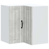 Mueble esquinero cocina Lucca madera contrachapada gris cemento 2