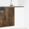 Mueble bajo de cocina Kalmar de madera ingeniería roble ahumado 3