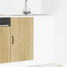 Mueble bajo de cocina Kalmar madera ingeniería de roble sonoma 3