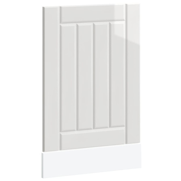 Painel máquina lavar louça derivados madeira branco brilhante M 2