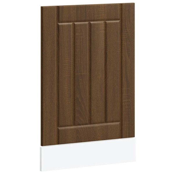 Panel para lavavajillas Lucca madera contrachapada roble marrón M 2