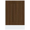 Panel para lavavajillas Lucca madera contrachapada roble marrón 4
