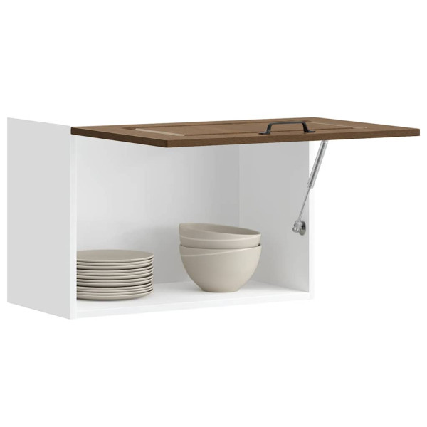 Armario de pared cocina Kalmar madera ingeniería roble marrón D