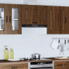 Armario de pared cocina Kalmar madera ingeniería roble marrón 4