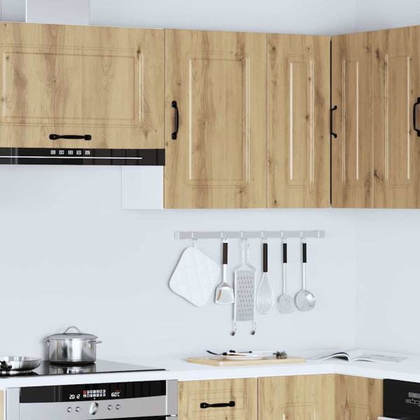 Armario pared cocina Kalmar madera ingeniería roble artesanal M 4