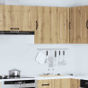 Armario pared cocina Kalmar madera ingeniería roble artesanal 4