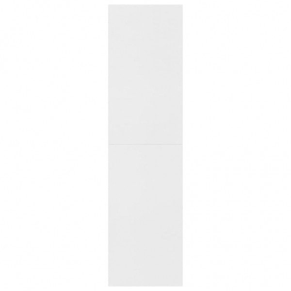 Estantería/divisor madera contrachapada blanco 155x24x160 cm M 4