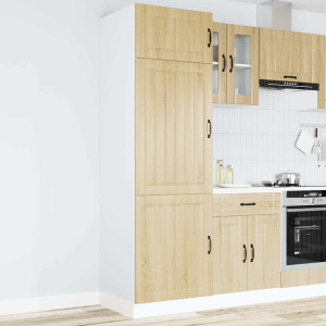 Mueble de cocina Lucca de madera contrachapada roble sonoma H