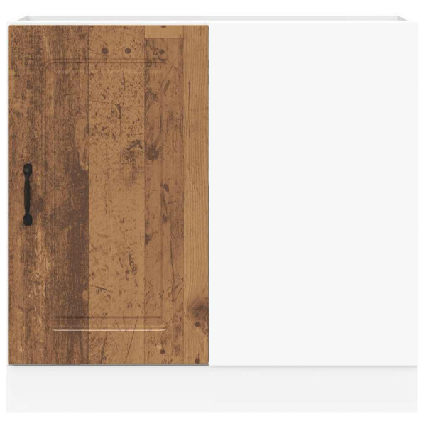 Mueble bajo de cocina Kalmar de madera antigua de ingeniería M 5