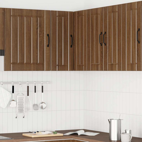 Mueble de cocina esquina pared Lucca roble marrón M 3