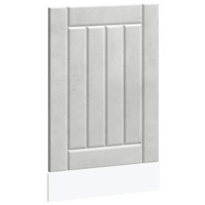 Painel máquina lavar louça Lucca deriv. madeira cinza cimento H