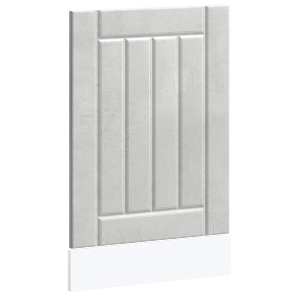 Painel máquina lavar louça Lucca deriv. madeira cinza cimento M 2