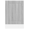 Panel para lavavajillas Lucca madera contrachapada sonoma gris 4