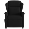 Sillón reclinable de masaje eléctrico tela negro 5