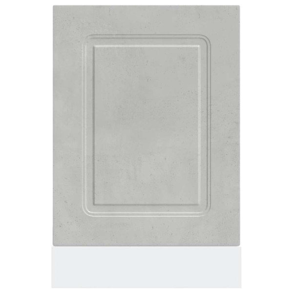 Painel máquina lavar louça Kalmar 45x1.5x67 cm cinza cimento M 4