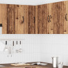 Mueble de cocina esquina pared Lucca madera vieja 3