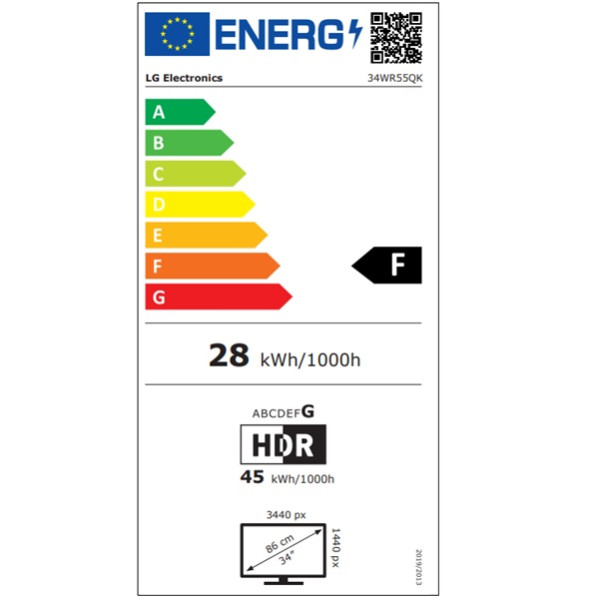 Monitor Profesional LG 34" VA 34WR55QK-B negro M 5