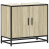 Armario de lavabo de baño madera roble Sonoma 65x33x60 cm 2