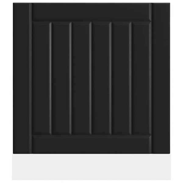Panel para lavavajillas Lucca madera contrachapada negra M 4