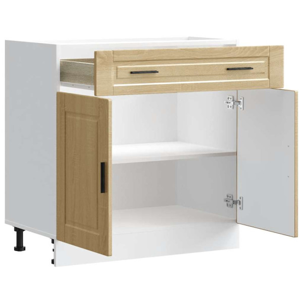 Mueble bajo de cocina porto roble sonoma madera reconstituida M 5