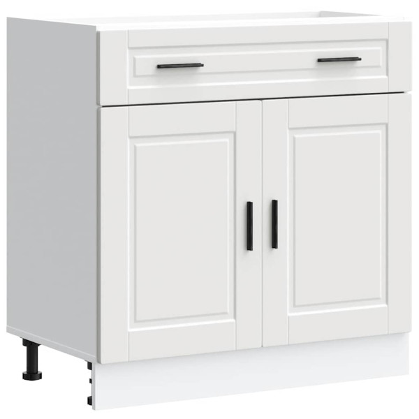 Mueble bajo de cocina Porto madera contrachapada blanca M 2