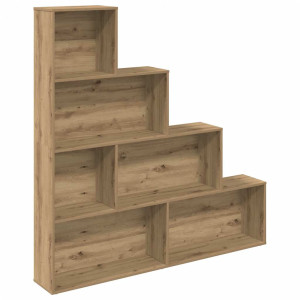 Estantería madera de ingeniería roble artisan 157x24x160 cm H