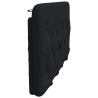 Almofadão de cabeceira 100 cm tecido preto 5