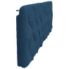 Cabeça de cama acolchoado tecido azul 180 cm 5