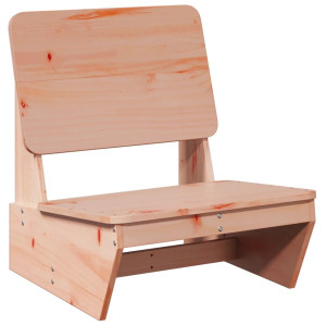 Silla de jardín madera maciza douglas 60x64x70.5 cm H