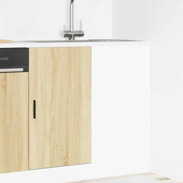 Mueble bajo para fregadero madera contrachapada roble sonoma M 3