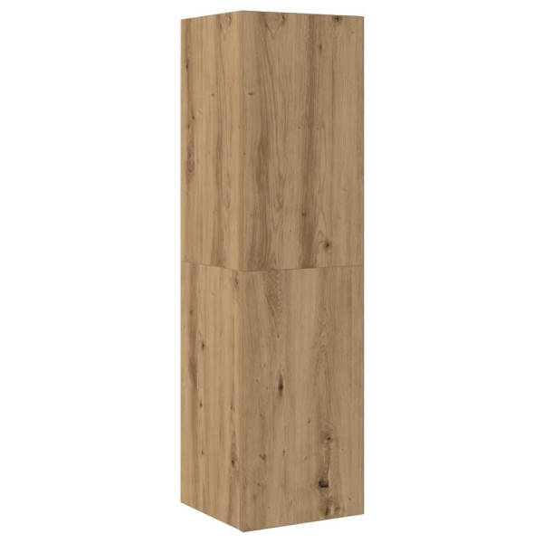 Mueble de TV madera de ingeniería roble artisan 30.5x30x110 cm M 2