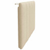 Almofadão de cabeceira 80 cm tecido creme 5