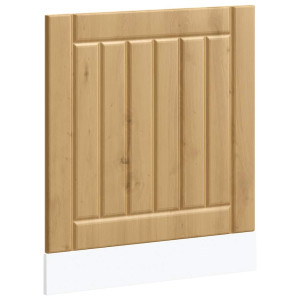 Panel lavavajillas Lucca madera contrachapada roble artesanal H