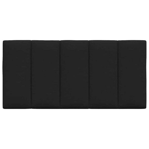 Almofadão de cabeceira 100 cm tecido preto M 4