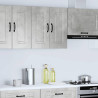 Armario de pared cocina Kalmar madera ingeniería gris hormigón 3