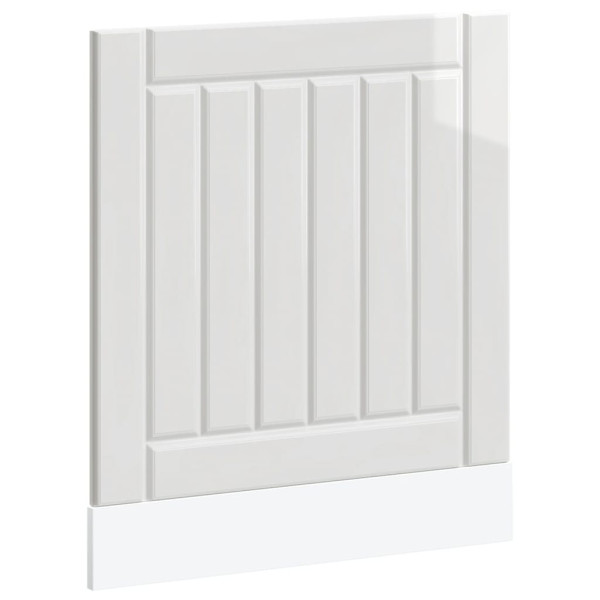 Panel lavavajillas Lucca madera contrachapada blanco brillante M 2