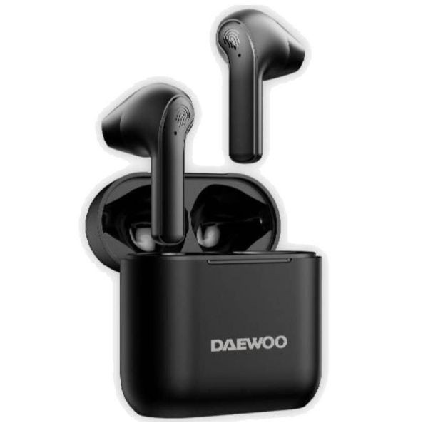 Auriculares bluetooth daewoo dw2020 con estuche de carga/ autonomía 5h/ negros M 2