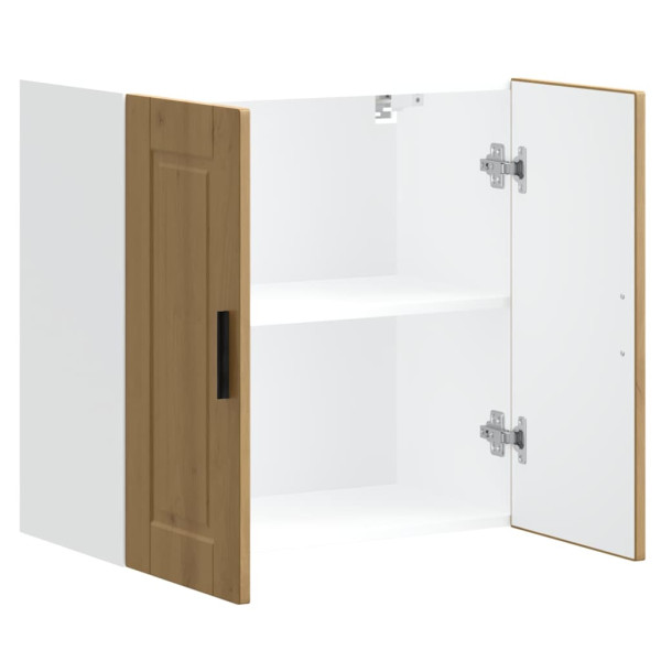 Armario de pared cocina Porto madera ingeniería roble artesanal M 5