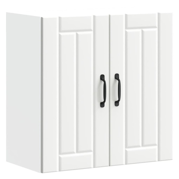 Armário de parede da cozinha Lucca derivados de madeira branco M 2