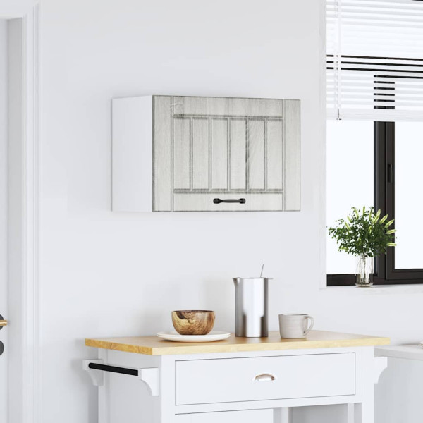 Armario de pared cocina Lucca madera contrachapada gris sonoma M 3