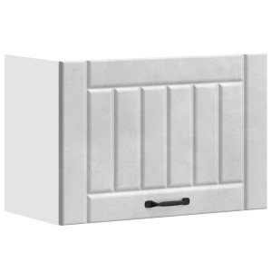 Armario de pared cocina Lucca madera contrachapada gris cemento H