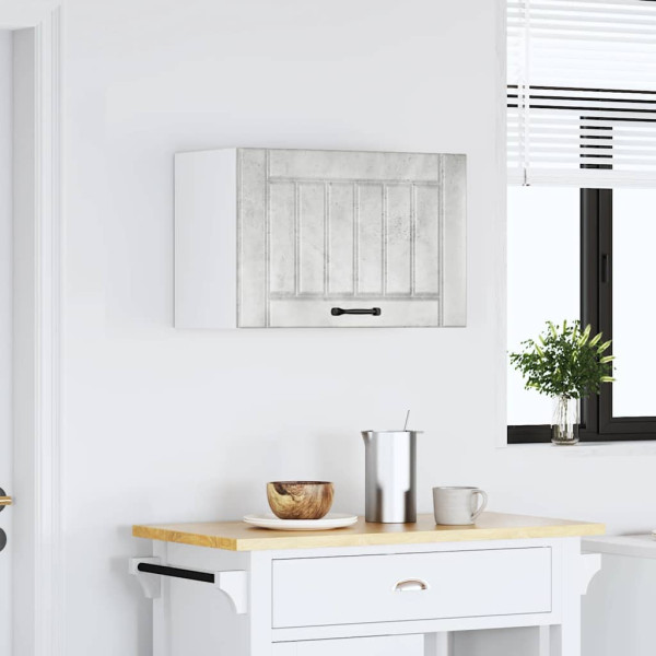 Armario de pared cocina Lucca madera contrachapada gris cemento M 3