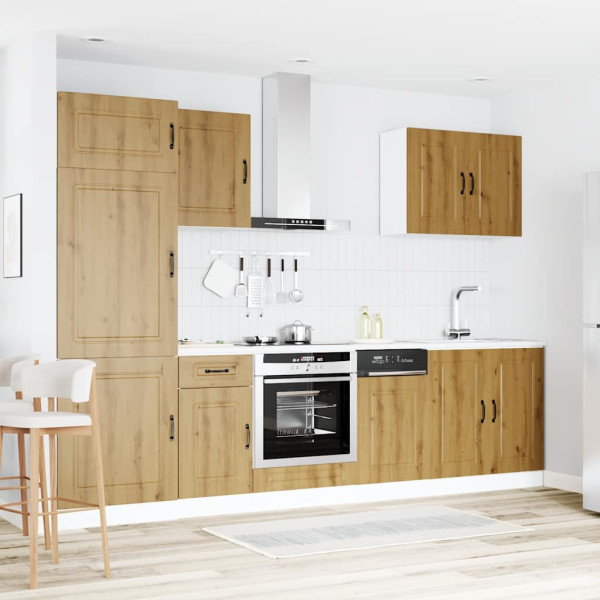 Mueble de cocina Kalmar 7 piezas artesanal roble M 3