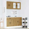 Mueble de cocina Kalmar 4 piezas artesanal roble 3