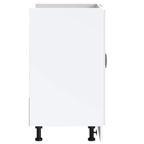 Mueble bajo fregadero Lucca blanca de alto brillo M 5