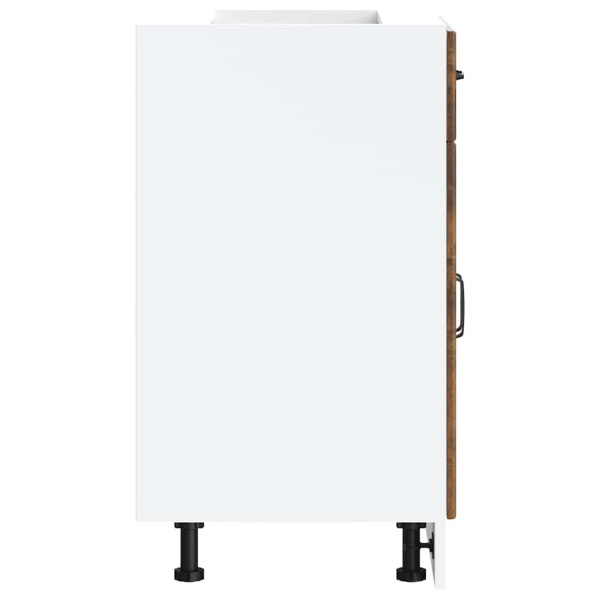 Mueble bajo de cocina Lucca roble ahumado M 5